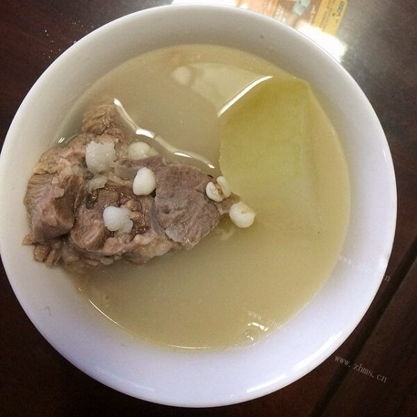 好喝的冬瓜薏仁排骨汤