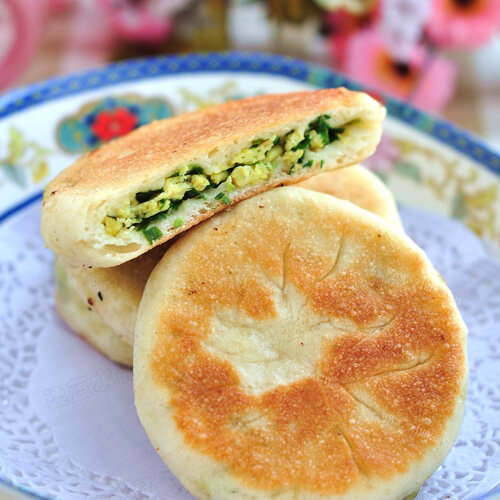 美味的韭菜馅饼