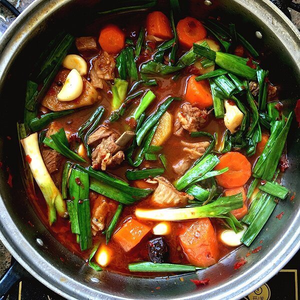 美味麻辣羊肉汤的做法