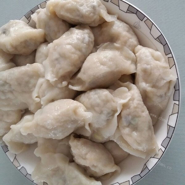 家常圆白菜饺子