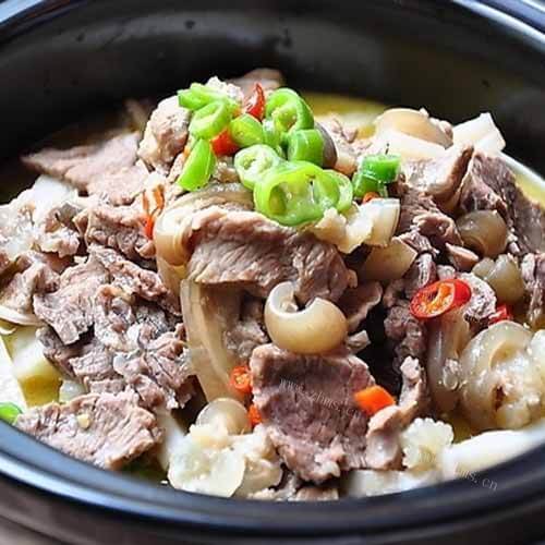美味干锅羊肉的做法