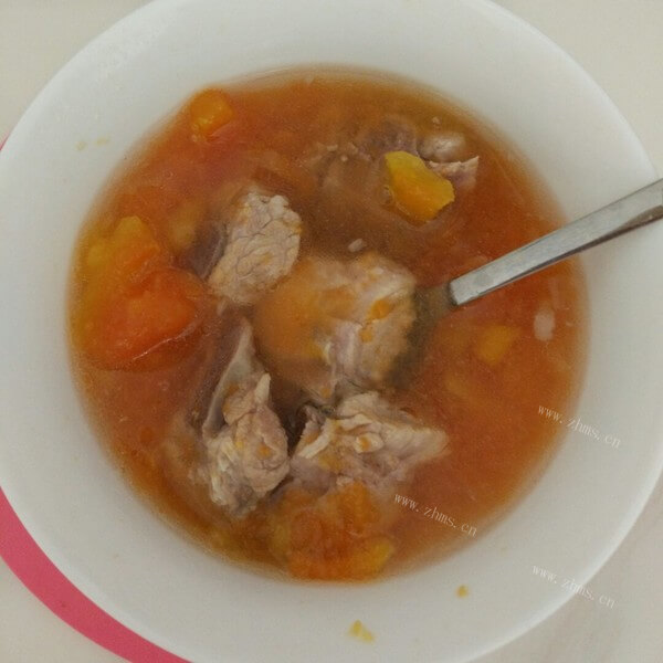好吃的鸡肉炖南瓜