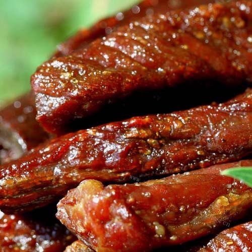 美味的牛肉干制作