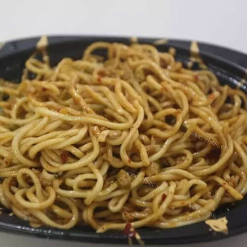 美味的拔丝煎面