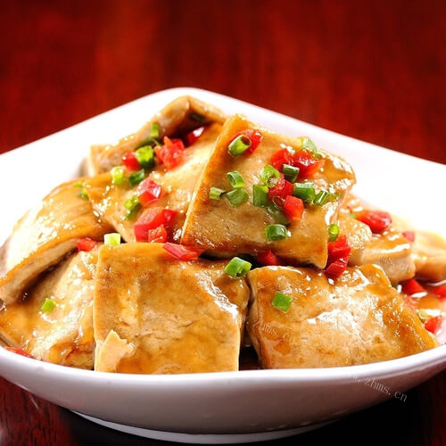 好吃的干煎豆腐