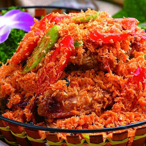 好吃的爆炒鸡翅