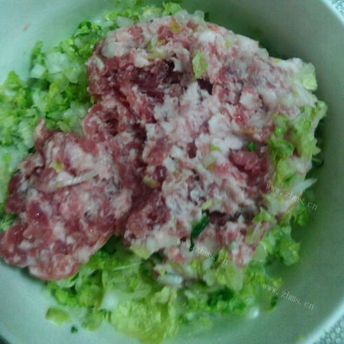 美味的羊肉白菜包子馅的做法