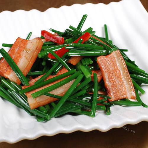 美味豆芽炒韭菜