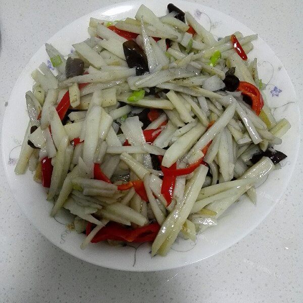 美味藕炒辣椒
