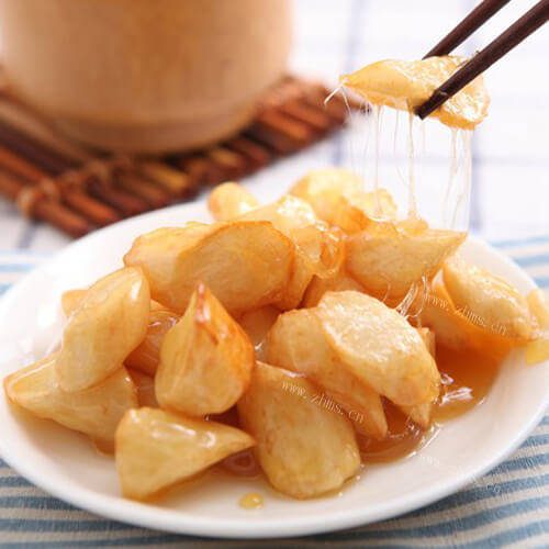 美味的拔丝山药的做法