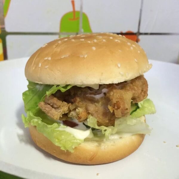 美味麦辣鸡腿堡