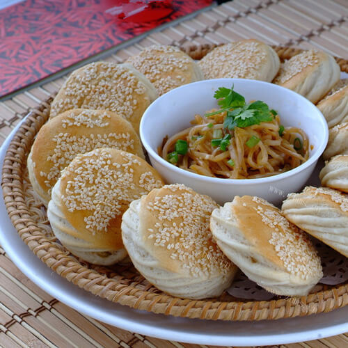 超级酥脆又可口的晨光烧饼的做法