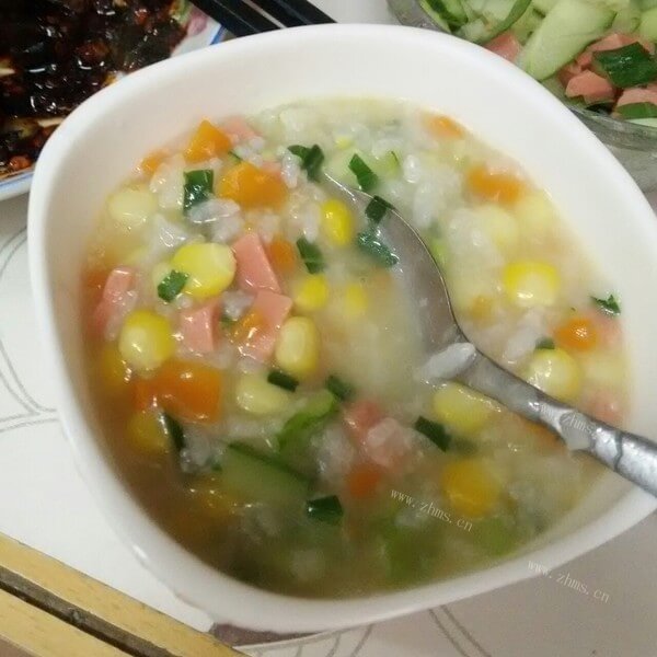 创意黄瓜减肥粥 