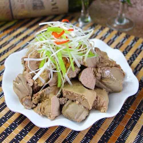 美味的鸡丝冻粉