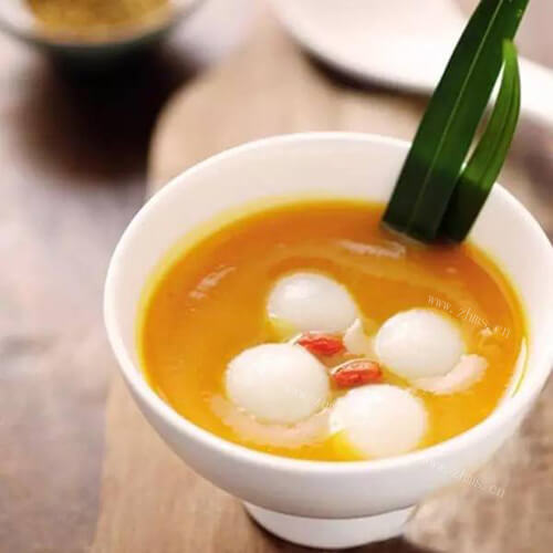 美味的煮汤圆