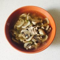 好吃的猪肉蘑菇汤的做法