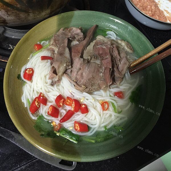 自制羊肉米线做法