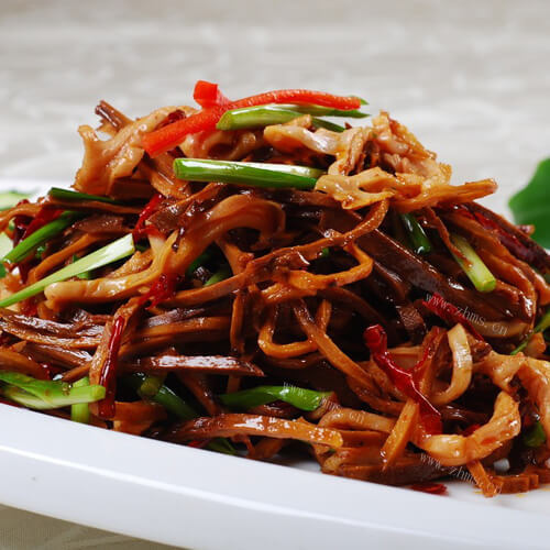 美味鸡丝炒辣椒