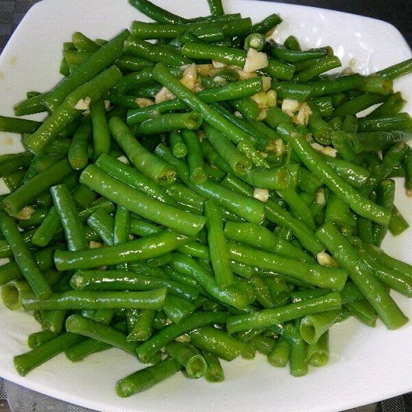 好吃的蒜蓉豆角
