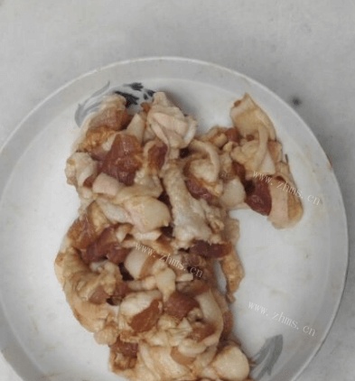辣味十足的湖南小炒肉做法图解2)