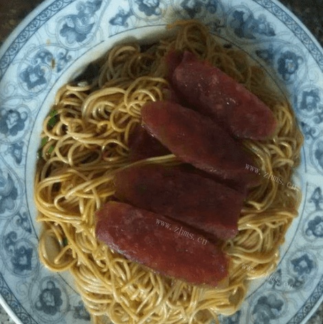 好吃美味的干拌面