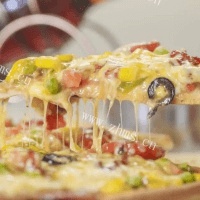 蔬菜芝士披萨