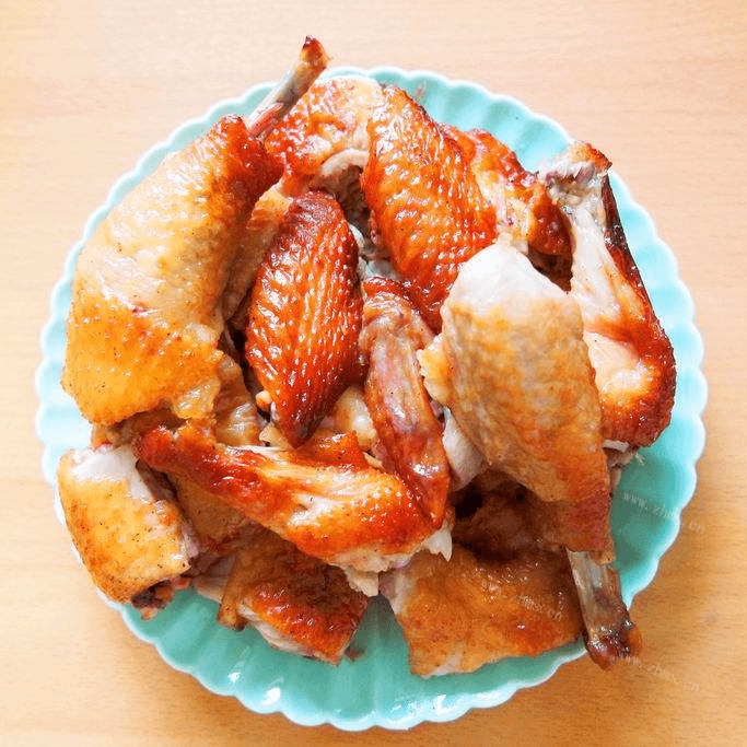 很有营养的脆皮烤鸡
