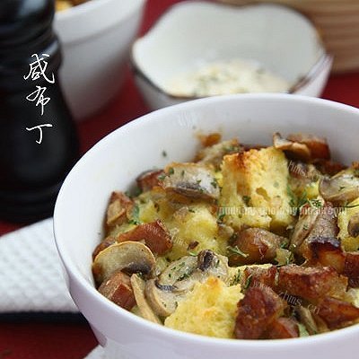 红肠大列巴咸布丁