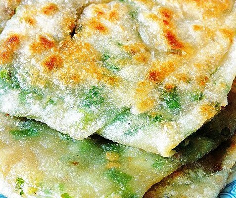 自制葱油饼
