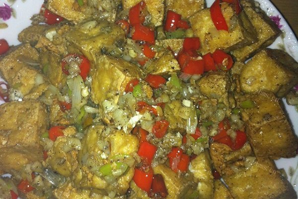 椒盐炸豆腐