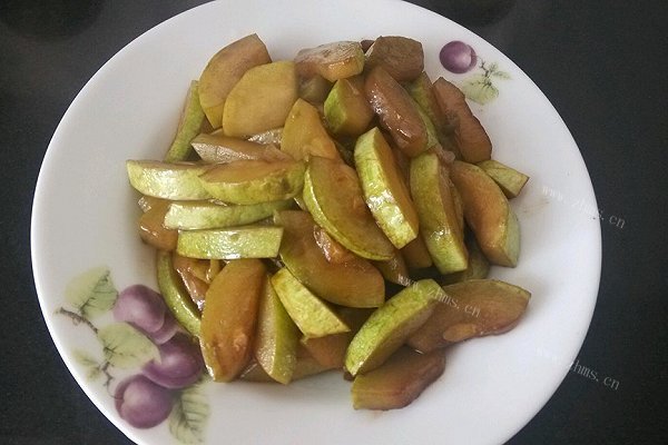 自制素炒西葫芦