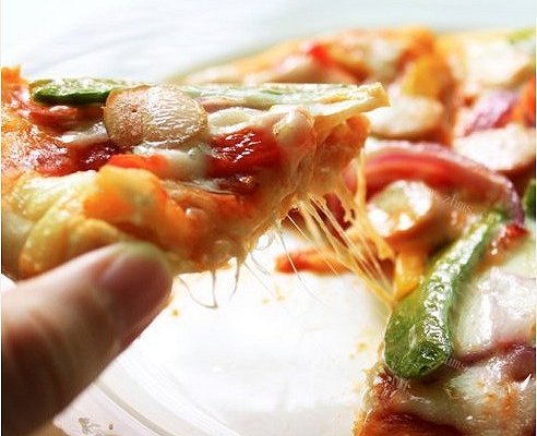 电饭煲什锦披萨