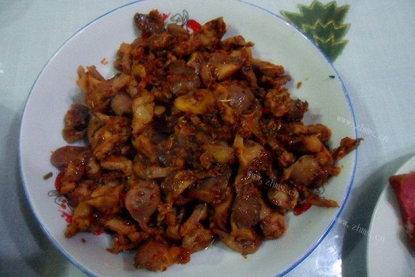 孜然鸡胗