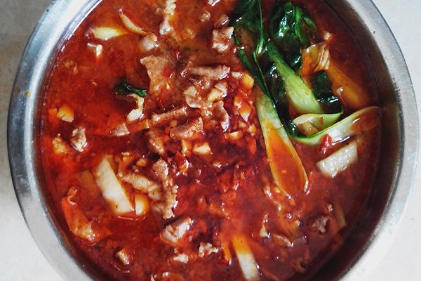 家常水煮肉片