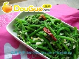 简单的清炒南瓜藤