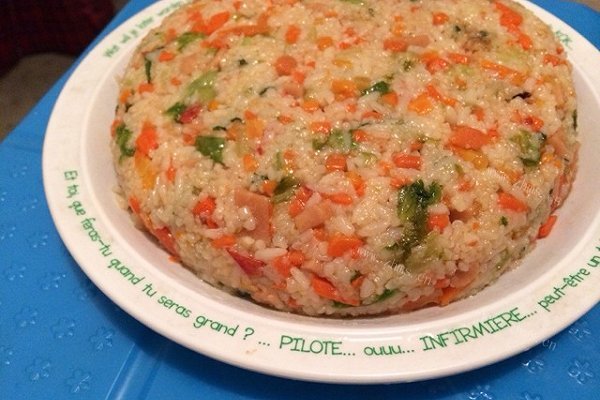 家常炒饭披萨