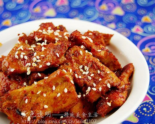 香酥烤里脊片