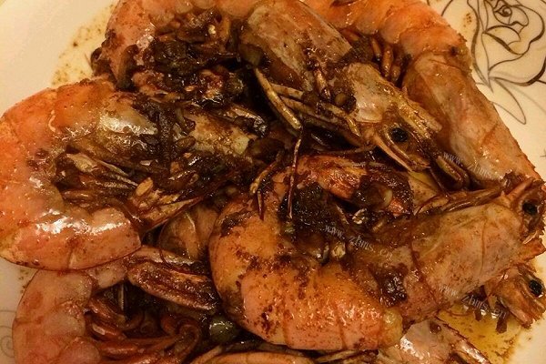 油焗大虾