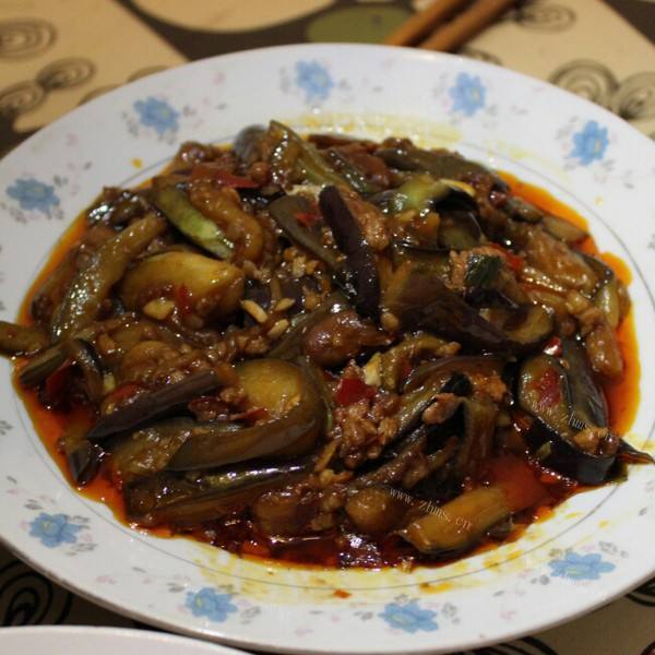 老爸做的鱼香茄子
