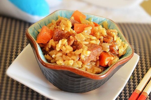懒人手抓羊肉饭