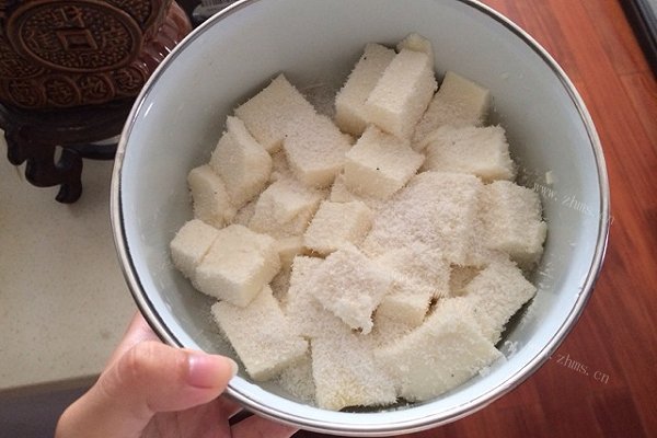 自制蔓越梅椰奶小方