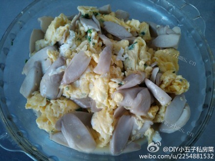 鲍茹炒鸡蛋
