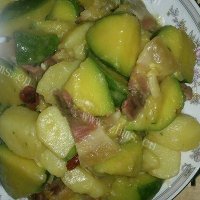 小瓜焖土豆