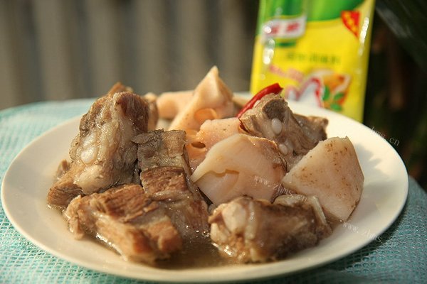 莲藕炖排骨-家乐鸡粉试用