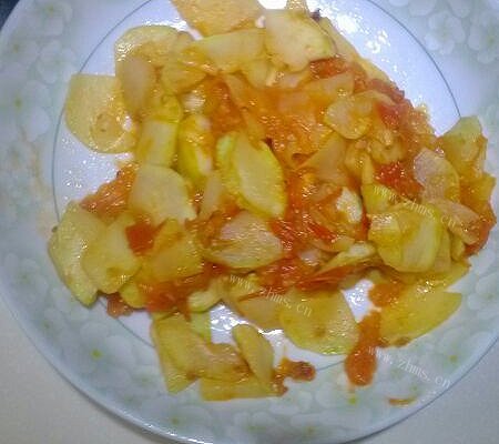 美味酸甜西葫芦