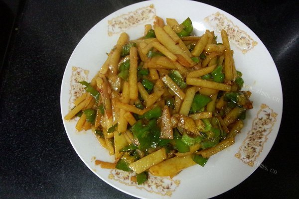 青椒土豆丝