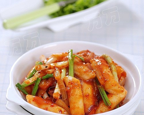 泡菜炒年糕