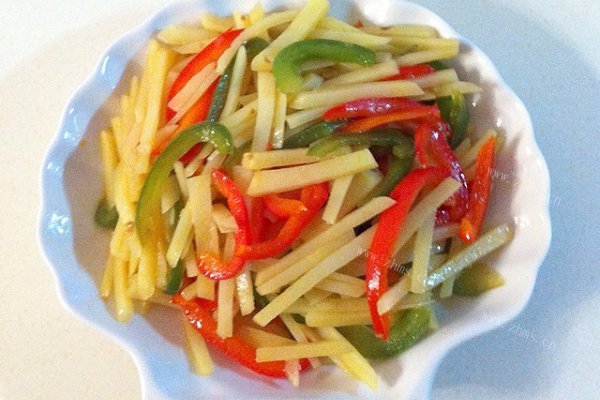 双椒土豆丝