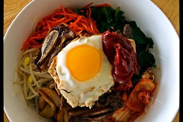 简易韩式拌饭