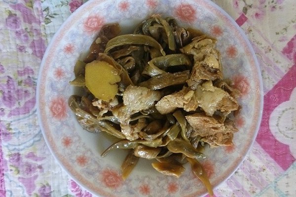 炖干豆角